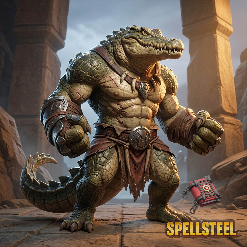 Lizardman Brute card art